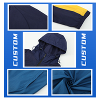 Veste coupe-vent imperméable à capuche pour homme, légère, pour le sport, la course à pied, la randonnée, modèle X25911