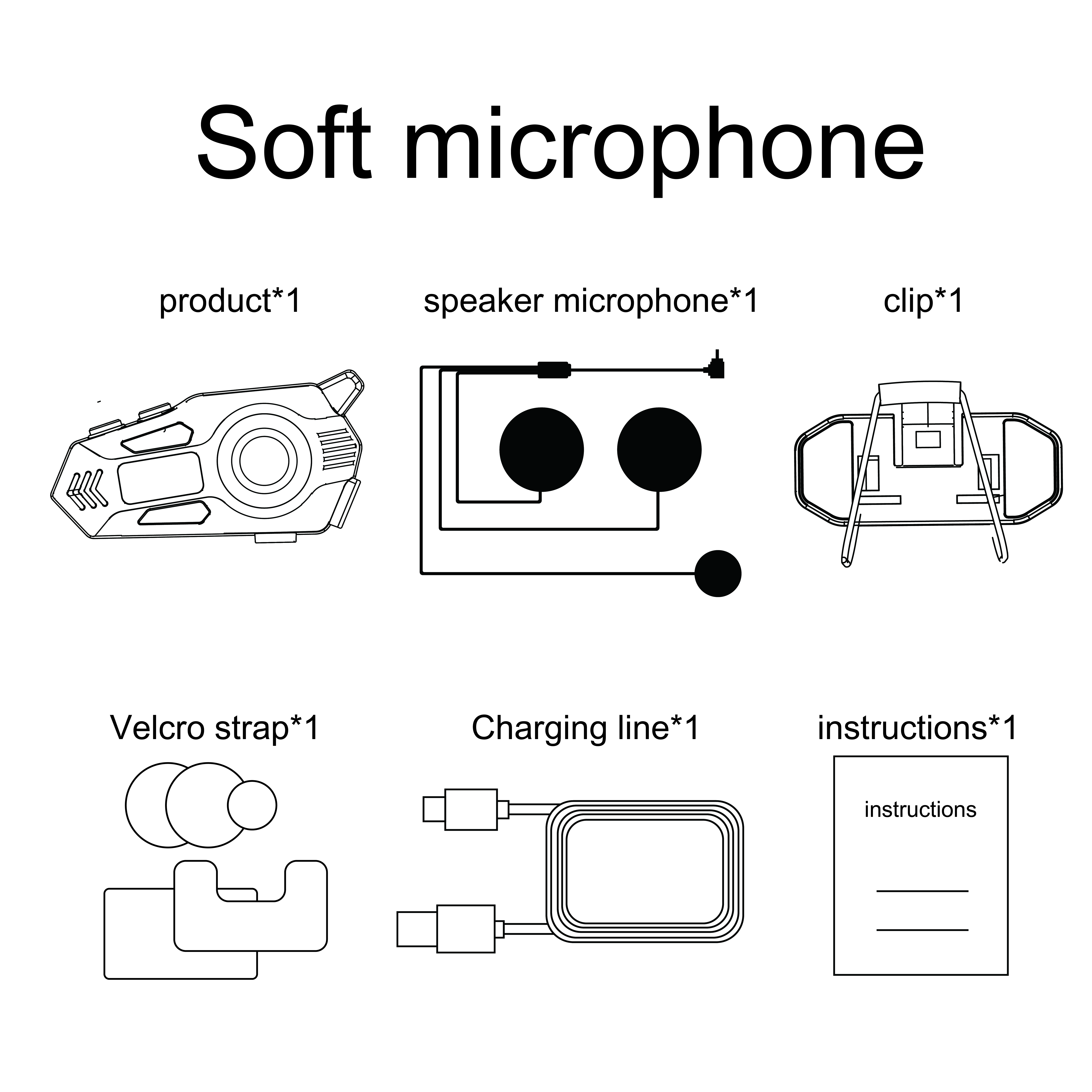 microphone souple