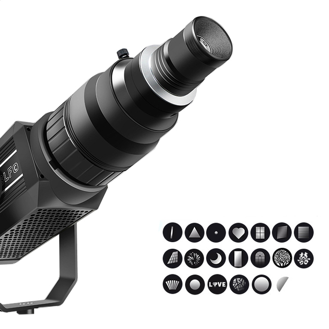 Focalize Conical Snoots Focalized Optical Condenser Snoot Beam Light Cylinder Baorong Checkpoint for Led Spotlight