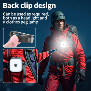 Lightweight 4 Modes Headlamp Red Warning Green Light <b>Head</b> Lamp Night Running Light <b>USB</b> <b>Rechargeable</b> <b>Head</b> <b>Torch</b> - Product Image 6