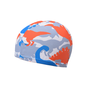 <span class=keywords><strong>Bonnet</strong></span> <span class=keywords><strong>de</strong></span> <span class=keywords><strong>bain</strong></span> à séchage rapide pour garçons, couvre-chef en tissu haute élasticité pour jeunes, imprimé imperméable UPF <span class=keywords><strong>50</strong></span> + pour tout-petits, vente en gros - Product Image 2