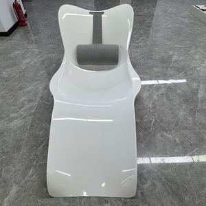 Tumbonas Blancas para Piscina, Impermeables, Sillas de Descanso para Piscina, Tumbonas de Fibra de Vidrio para el Borde de la Piscina - Product Image 2