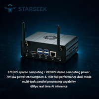 Tarjeta de procesamiento de señales Starseek XS-AI-Core con arquitectura Ampere, GPU para IA, 67TOPS, controlador de computación en el borde, detección de drones