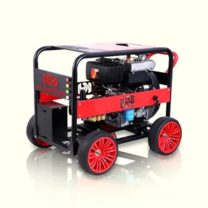 KUHONG Gasoline Engine High Pressure 27HP 41L Sewer Drain Cleaning Cleaner Washer Equipment