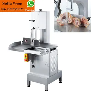 Commercial Meat Cutting Band Saw machine Frozen Fish Industrial Bone Saw Machine