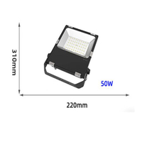 Projecteur LED blanc pur, imperméable conforme à la norme IP65, éclairage de chantier, couleur fluo, 2 ans de garantie, 100/220V, 120 LM/W, 50 W, dernière nouveauté
