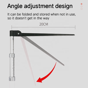 휴대용 의료용 신장계 70-190cm 알루미늄 합금 접이식 신장 측정 막대 자 가정용 - Product Image 6