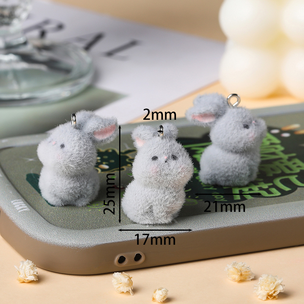 1 lapin gris