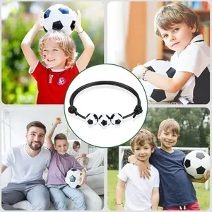 10 unids/bolsa deportes fiesta encanto fútbol pulsera capitán fútbol pulseras inspiradoras pulseras deporte regalo - Product Image 5