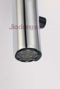 Grifos mezcladores de fregadero de cocina de latón de diseño moderno, grifos de pulverización de tracción de alta calidad - Product Image 3