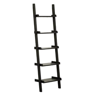 Mdf Wood Home Folding 4 to 5-tier <strong>Leaning</strong> <strong>Ladder</strong> Book <strong>Shelf</strong> Corner Storage <strong>Shelf</strong> - Product Image 6