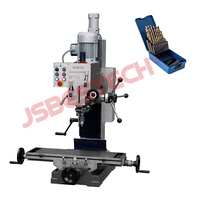 Machine de perçage et de fraisage verticale de qualité professionnelle 45 mm 1,1/1,5 KW BFM45G pour l'acier