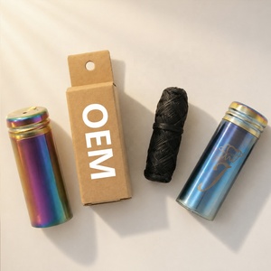 Fil <span class=keywords><strong>dentaire</strong></span> en soie de mûrier biodégradable, végétalien, à la <span class=keywords><strong>cire</strong></span> de candelilla, pour gencives sensibles, portable, réutilisable, en flacon en acier inoxydable - Product Image 1
