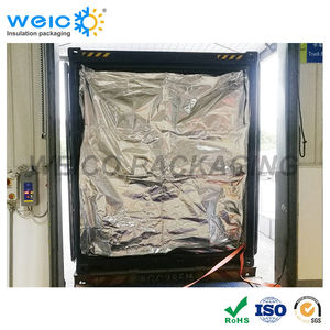 أغطية شحن حاويات باردة من ورق الألومنيوم، أغطية حاويات عازلة للحرارة من ورق الألومنيوم 20GP، أكياس أغطية حاويات - Product Image 6