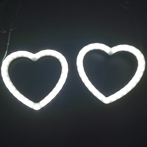 ไฟวงแหวน LED RGB รูปหัวใจ สำหรับตกแต่งรถยนต์ พร้อมไฟเลี้ยวแบบ Sequential ควบคุมผ่านแอพพลิเคชั่นบนมือถือ - Product Image 3
