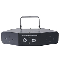 Magnifique projecteur laser disco programmable RGB pour club, prix, fête, DMX, scène, laser mobile pour DJ, faisceau lumineux à 6 yeux