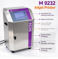 Mesin Printer Inkjet Markem Imaje 9232 CIJ, Mesin Penanda Tinta Hitam untuk Pengkodean Tanggal Kedaluwarsa & Nomor Seri