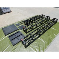 Truss Tomcat de alta calidad con acabado negro Truss cuadrado de aluminio de 12 pulgadas