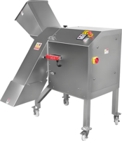 Machine à découper en dés à haute efficacité, machine à couper les légumes en cubes électrique, machine à découper les pommes de terre en dés, trancheuse commerciale en acier inoxydable