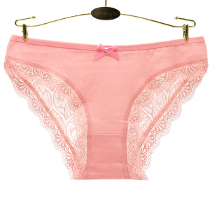 Mutandine in Cotone Comode da Donna, Traspiranti con Bordo in Pizzo, <span class=keywords><strong>Slip</strong></span> <span class=keywords><strong>Senza</strong></span> Cuciture a Vita Bassa, Lingerie Morbida per Uso Quotidiano - Product Image 6