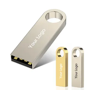 USB30 แฟลชไดรฟ์สต็อกสติ๊ก 2 GB เงินสติ๊ก 64MB สีขาวโลหะสีดํา