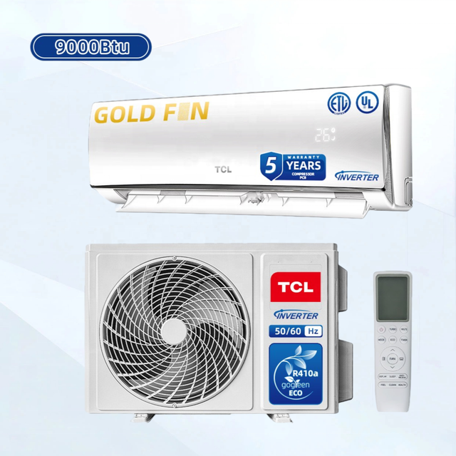 TCL T3 Inverter Mini Split Air Conditioner 9000 BTU 1 HP R410A Cooling Only Energy Saving Fast Cooling for Small Business Room
