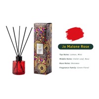 Ensemble diffuseur de parfum luxueux B2B avec flacon en verre gaufré pour une aromathérapie longue durée et une décoration intérieure 100ml