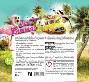 Limpiador de Vidrios Sweet Flamingo 3L, el Más Vendido, Listo para Usar, con Aroma Frutal Único para el Cuidado de Vidrios de Automóviles - Product Image 6