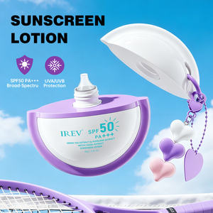 ครีมกันแดดสารสกัดจากพืชสูตรเฉพาะสำหรับแบรนด์ส่วนตัว (OEM) ขนาด 40 กรัม SPF50+ ผสมสมุนไพร ช่วยฟื้นฟูผิว ปกป้องผิวจากรังสียูวี บรรเทาอาการระคายเคือง เหมาะสำหรับเล่นกีฬา - Product Image 6