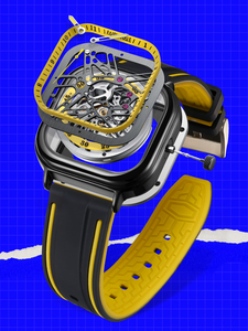 <span class=keywords><strong>Orologio</strong></span> <span class=keywords><strong>da</strong></span> Polso Personalizzato per Uomo, <span class=keywords><strong>Orologio</strong></span> Meccanico alla Moda con Cinturino in Gomma, <span class=keywords><strong>Orologio</strong></span> Sportivo <span class=keywords><strong>da</strong></span> Uomo - Product Image 5