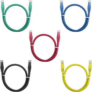 Cable de Red Ethernet Cat5e RJ45 Redondo/Plano de Fábrica, Color Personalizado, Revestimiento de PVC, Certificado CE - Product Image 2