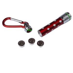 Quà Tặng Khuyến Mãi Móc Treo Đèn Pin LED Mini 3 Trong 1 Logo Theo Yêu Cầu Móc Treo Đèn Pin UV 3 LED Đa Năng - Product Image 5