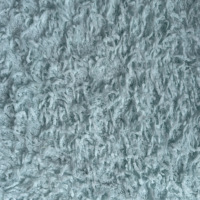 Tissu de velours de plumes tricoté de luxe en peluche de poids moyen pour la maison Textile sac manteau produit à la mode