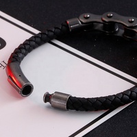 Bracelet en cuir et acier inoxydable personnalisé pour vélo, produit le plus vendu en Europe et aux États-Unis en 2020