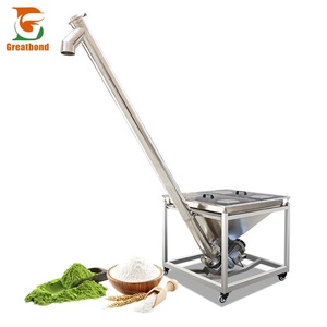 Factory <b>Auto</b> Wholesale Feeder Lifting Sachet Bag Packing Auger Food Stainless Steel Machine Powder Quantitative Feeding Conveyor - Product Image 1