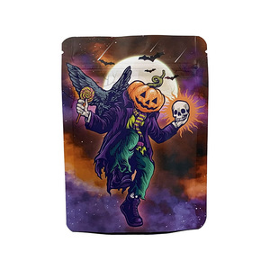 Tùy Chỉnh In Nhôm Lá Logo Cấp Thực Phẩm Nắp Kéo 3.5G Mùi Bằng Chứng Kẹo Gummy Đứng Lên Túi Mylar Túi - Product Image 5