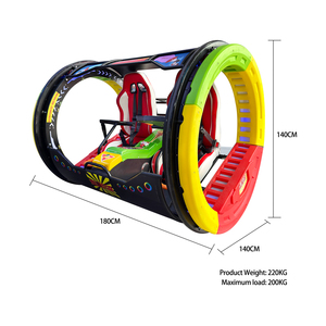 Coche giratorio para 2 jugadores con rotación de 360 grados, Le Bar Car, atracción eléctrica para parques temáticos - Product Image 2
