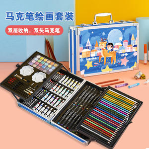 Set <span class=keywords><strong>de</strong></span> Dibujo y Pintura para Niños, Maletín <span class=keywords><strong>de</strong></span> Madera para Artistas, Set <span class=keywords><strong>de</strong></span> Dibujo para Niños - Product Image 6