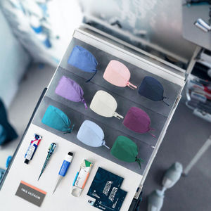 Bonnets chirurgicaux ajustables en coton unisexes pour infirmières, hôpitaux, vétérinaires, dentistes, pharmacies, salles d'opération, esthétiques et professionnels - Product Image 3