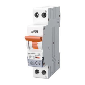 IEC60898-1 B/C đường cong PA66 240V IP20 6kA 2A 4A 6A 10A 13A 16A 20A 25A 32A 1P + N EP-DPN6K Mini MCB ngắt mạch - Product Image 1