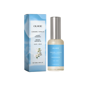 OUHOE Olio Profumato Caramello Vaniglia (Aroma Vaniglia) Profumo di Nicchia Dolce Portatile Elegante Naturale Fresco Affascinante a Lunga Durata 50ml - Product Image 1