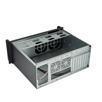 Nouveau design 19 pouces châssis industriel Atx profondeur courte 350mm 4u boîtier de serveur Rackmount court