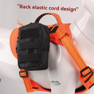 Imbracatura tattica ergonomica per cani protezione della colonna vertebrale senza sistema di distribuzione del peso regolabile per cani di servizio da pastore tedesco - Product Image 2
