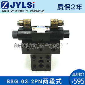 Vanne de décharge électromagnétique Stars BSG-03-2PN D24, vanne hydraulique de régulation d'huile 10 25 32mm 60 L/min - Product Image 5