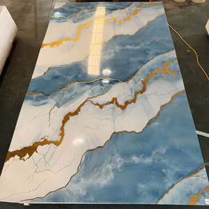 Sang trọng SPC Vinyl cứng nhắc Bảng điều khiển hiện đại hình học 3mm 4mm gạch không thấm nước gạch khách sạn sử dụng thiết kế đồ họa hộ gia đình - Product Image 3