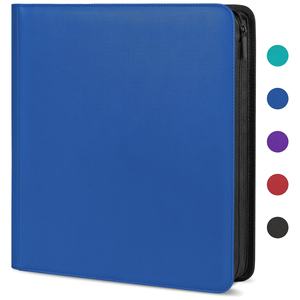 MIO-Album en cuir PU/velours, 12 poches, 480 cartes pour <span class=keywords><strong>carte</strong></span> de commandant, pour album photo Tcg Zip - Product Image 4