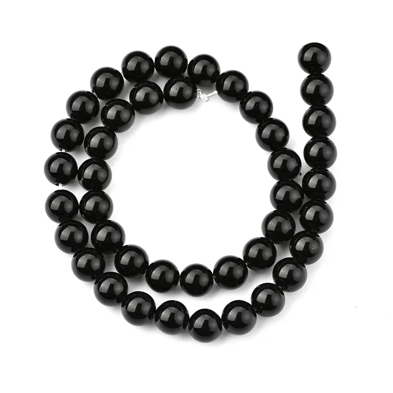 Fengshui — pierres précieuses rondes et naturelles, perles en cristal de guérison, pour la fabrication de bracelets, vente en gros