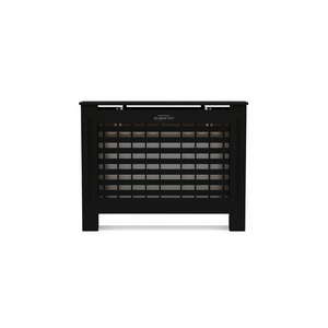 Cache-radiateur en MDF noir 44,1x7,5x31,9 pouces Modèle D0100HE7CEY Durable - Product Image 1