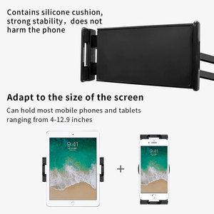 360 도 회전 전화 클립 홀더 긴 팔 전화 홀더 침대 옆 유연한 ipad 홀더 스탠드 4-12.9 인치 전화 태블릿 - Product Image 4