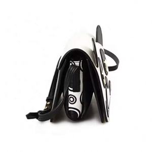 Nueva llegada bolso cruzado personalizado de cuero PU negro Sling bolso de hombro con patrón de cocodrilo cierre de cremallera moda caliente - Product Image 2